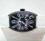 Franck Muller Platinum Rotor Black Diamond Men Watch Knock off Watches China